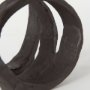 69169 - Stanislaw II Black Metal Infinite Ribbon Sculpture