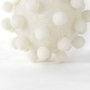 69539 - Malo 4.7L x 4.7W x 4.7H Cream Resin Small Sphere Decorative Object