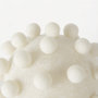 69540 - Malo 5.9L x 5.9W x 5.9H Cream Resin Large Sphere Decorative Object