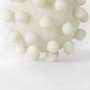 69540 - Malo 5.9L x 5.9W x 5.9H Cream Resin Large Sphere Decorative Object