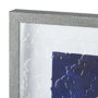 10064 - Sea Turtle Shadow I by Grace Popp a Hand Embellished Textured Framed Art Print Matted under Glass