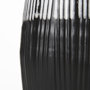 67672 - Tanami I Tall Dark Brown/White Ceramic Vase 