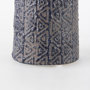 68014 - Sefina II Medium Brown/Black Patterned Ceramic Vase