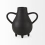 69159 - Cyrus Black Two handled Vase Decorative Object 
