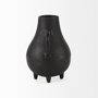 69159 - Cyrus Black Two handled Vase Decorative Object 