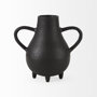 69159 - Cyrus Black Two handled Vase Decorative Object 