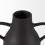 69159 - Cyrus Black Two handled Vase Decorative Object 