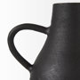 69159 - Cyrus Black Two handled Vase Decorative Object 