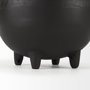 69159 - Cyrus Black Two handled Vase Decorative Object 