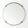 69326 - Melissa 23" Small Round Gold Metal Wall Mirror