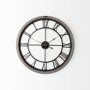 69347 - Mething Gray 25" Medium Farmhouse Wall Clock 