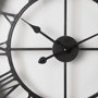 69347 - Mething Gray 25" Medium Farmhouse Wall Clock 