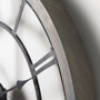 69347 - Mething Gray 25" Medium Farmhouse Wall Clock 