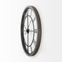 69348 - Mething Gray 31.5" Large Farmhouse Wall Clock 