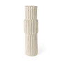69474 - Cardon 23.0H Cream Ceramic Vase