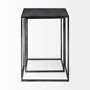 69338 - Kasey (Set of 2) 17.7L x 12.6W x 24.4H Galvanized Metal Nesting Accent Tables