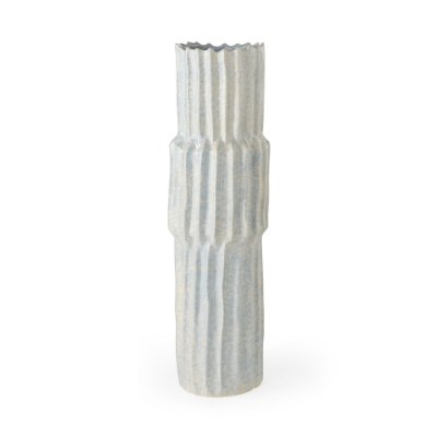 69472 - Cardon 23.0H Gray Ceramic Vase