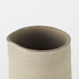 31059 - Garand Medium 15H Two-Toned White Natural Ceramic Jug
