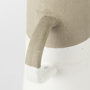 31059 - Garand Medium 15H Two-Toned White Natural Ceramic Jug