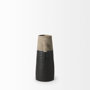 31061 - Garand Small 13H Two-Toned Black/Natural Ceramic Jug 