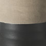 31061 - Garand Small 13H Two-Toned Black/Natural Ceramic Jug 