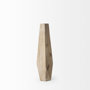 67246 - Allen II Small Natural Wooden Base Oval Vase