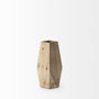 67247 - Allen III Tall Natural Wooden Base Oval Vase