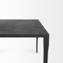 69256 - Timothy 42.0 X 22.0 X 15.5 Ebony Black Iron Coffee Table