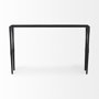 69257 - Timothy  48.0 X 8.0 X 30.0 Ebony Black Iron Console Table