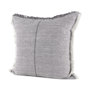 69417 - Thais 20x20 Blue and Cream Fringed Pillow Cover