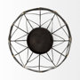 68027 - Petiole I Small Gold Toned Metal Table Candle Holder