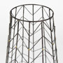 68028 - Petiole II Large Gold Toned Metal Table Candle Holder