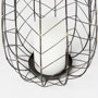 68028 - Petiole II Large Gold Toned Metal Table Candle Holder