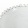 67677 - Basin 16" Round Off-White Glazed Decorative Bowl