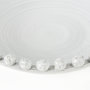 67677 - Basin 16" Round Off-White Glazed Decorative Bowl