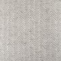 69367 - Charlotte  55.0L Gray Herringbone Fabric Seat w/ Antique Nickel Metal Frame Bench