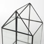 68840 - Sikes (Large) 10L x 10W x 16H Hut Terrarium W/Glass Base