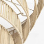69240 - Marimba 40 L x 40 W x 24 H Natural Cane 6 Tier Chandelier