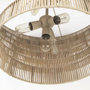 69240 - Marimba 40 L x 40 W x 24 H Natural Cane 6 Tier Chandelier