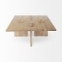 69186 - Aida 56 x 34 Rectangular Light Brown Wood Coffee Table