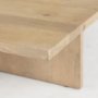 69186 - Aida 56 x 34 Rectangular Light Brown Wood Coffee Table