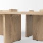 69186 - Aida 56 x 34 Rectangular Light Brown Wood Coffee Table
