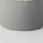30950 - Burton 10.2H Small Two Tone Gray Ceramic Jug Vase