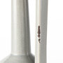 30951 - Burton 14.2H Medium Two Tone Gray Ceramic Jug Vase