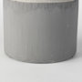 30951 - Burton 14.2H Medium Two Tone Gray Ceramic Jug Vase