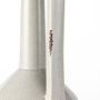 30952 - Burton 16.7H Large Two Tone Gray Ceramic Jug Vase