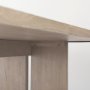 69199 - Aida 84L Light Gray Wood Dining Table
