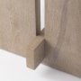 69199 - Aida 84L Light Gray Wood Dining Table