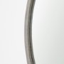 69236 - Gambit 46" Round Gray Wash Wood Frame Wall Mirror