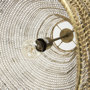 69239 - Halycon 16.0L x 16.0W x 20.0H Gold Mesh and Iron Pendant Light